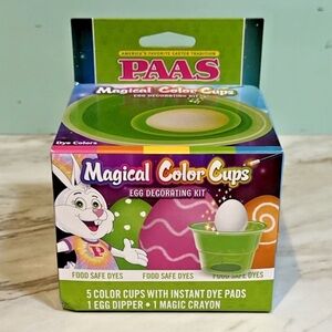 Magical Color Cups Egg Decorating Kit Paas